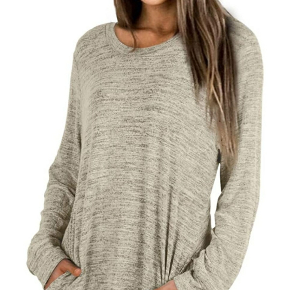 Khaki Pocket Tunic S-2X
